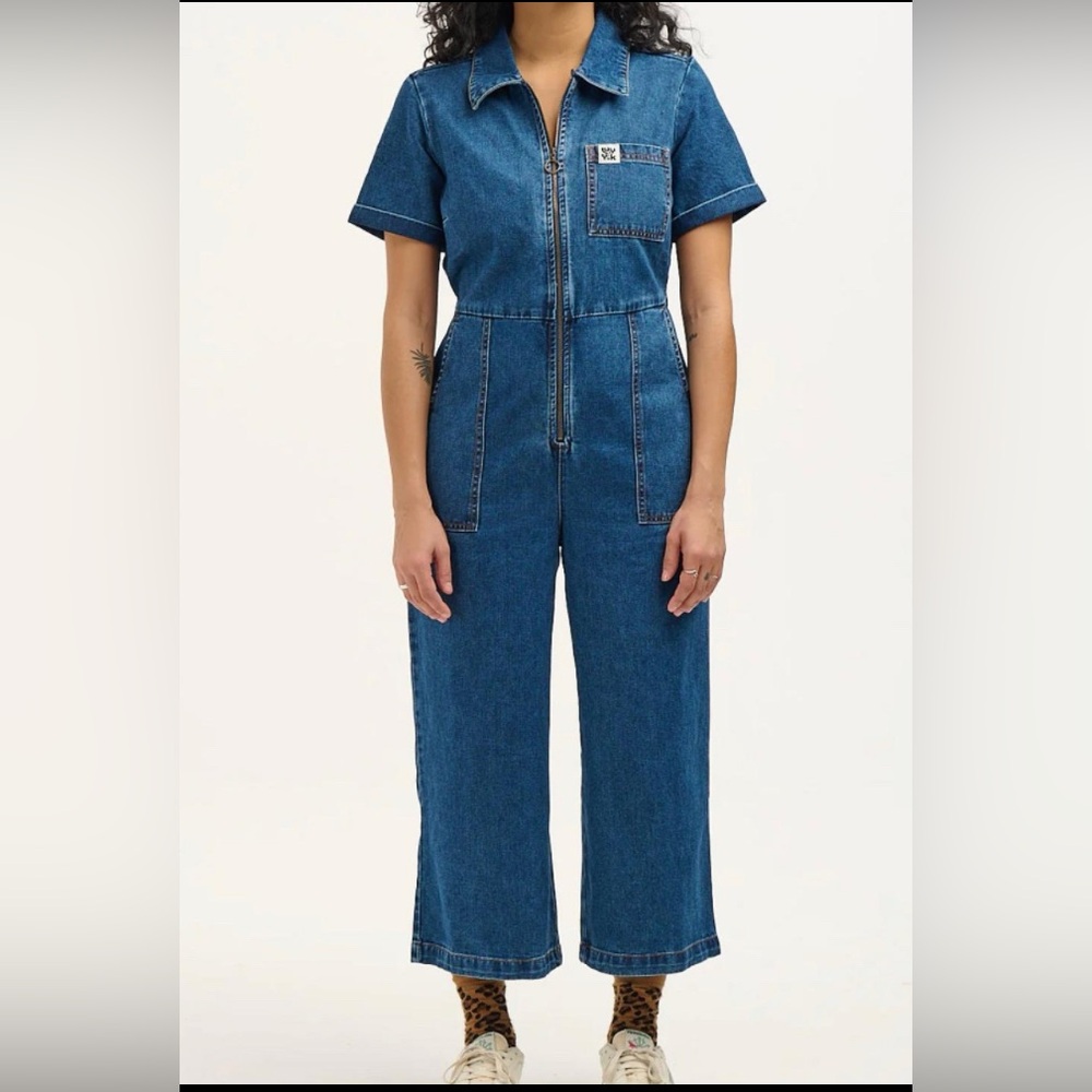 Lucy & yak denim Jumpsuit size 10